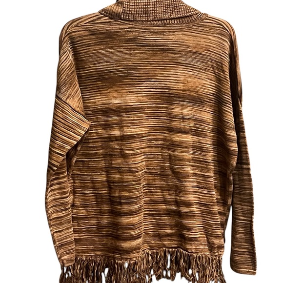 Jones New York Brown Fringe Sweater - Picture 8 of 8